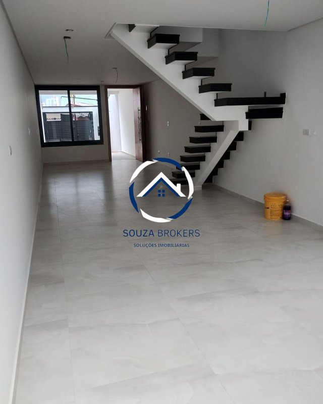 Excelente sobrado de 145m² na Vila Metalúrgica em Santo André - Santo André - 