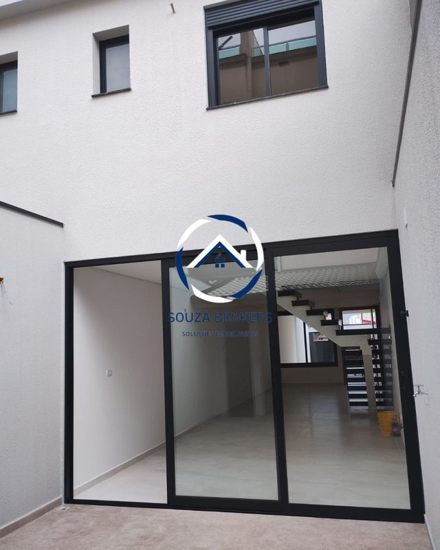 Excelente sobrado de 145m² na Vila Metalúrgica em Santo André - Santo André - 