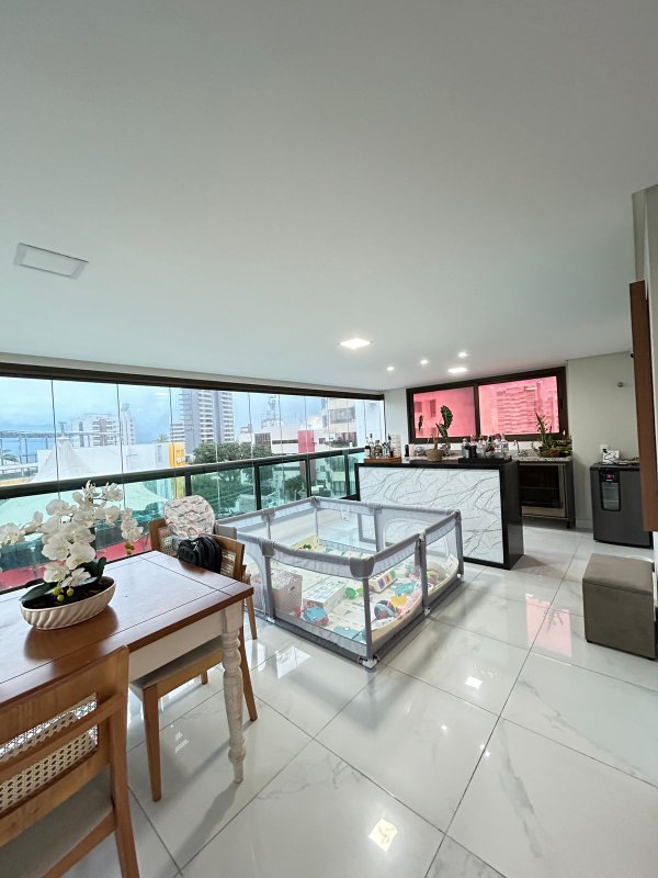 APARTAMENTO NASCENTE 3 SUÍTES, LAVABO, CLIMATIZADO 3 GARAGENS À VENDA NA BARRA! Rua José Pancetti Salvador - 