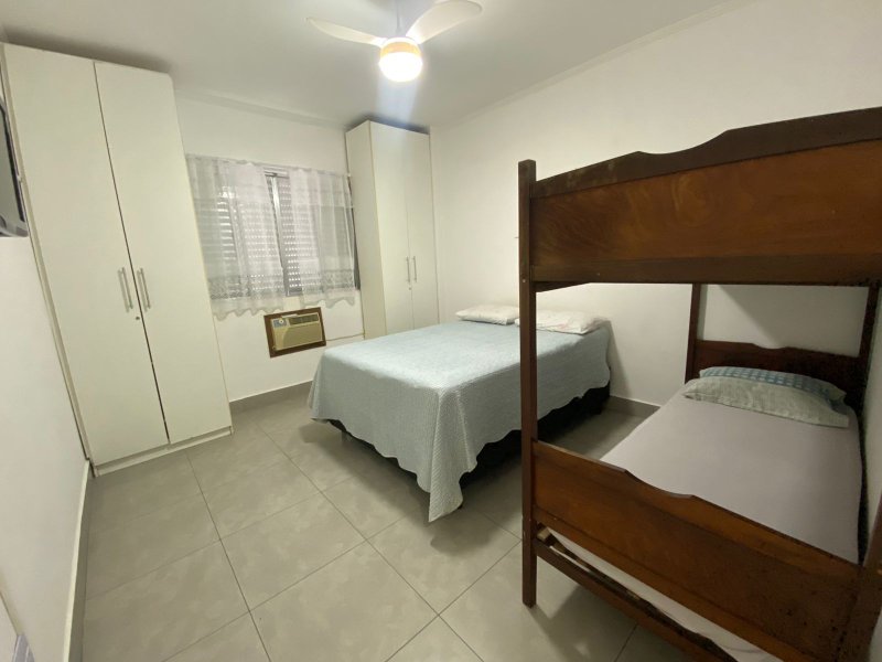 Excelente apartamento mobiliado com 01 dormitório para venda - Praia Grande - SP Avenida Rio Branco Praia Grande - 
