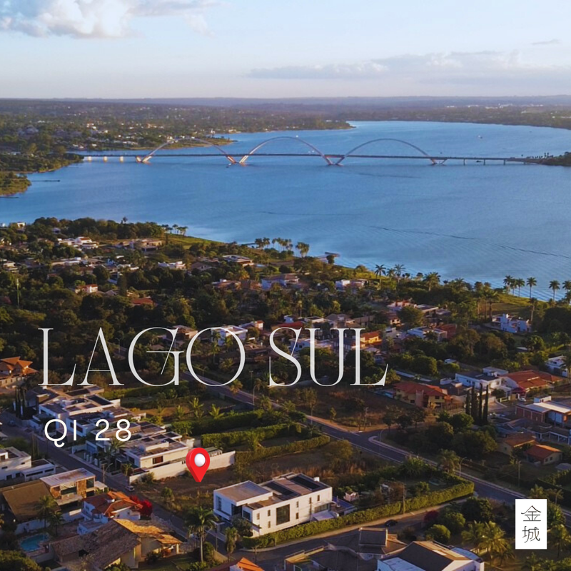 Lago Sul -  Terreno na QI 28 com vista indevassável para o Lago Quadra SHIS QI 28 Brasília - 