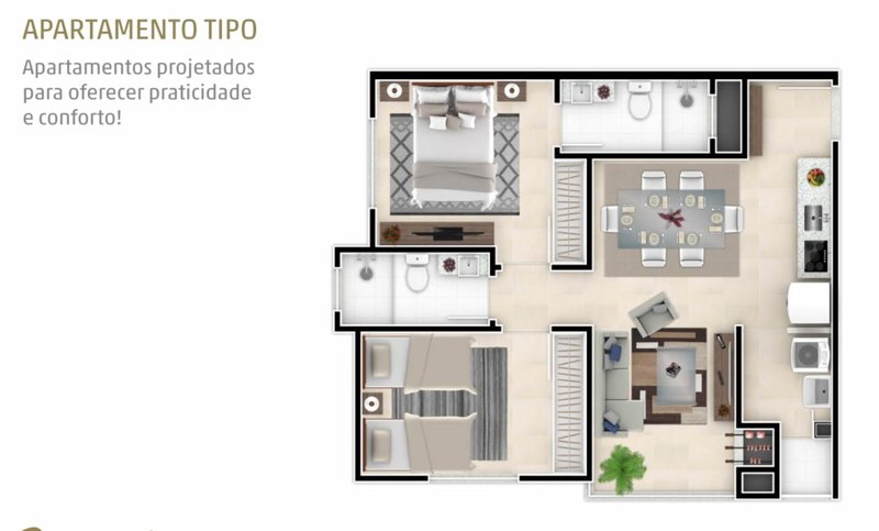Apartamento Novo - Timbó - 
