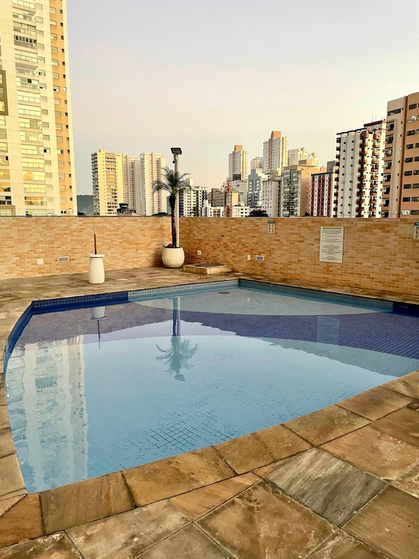 Excelente cobertura duplex com 03 dormitórios para venda - Ponta da Praia - Santos - SP Rua Dona Amélia Leuchtenberg Santos - 
