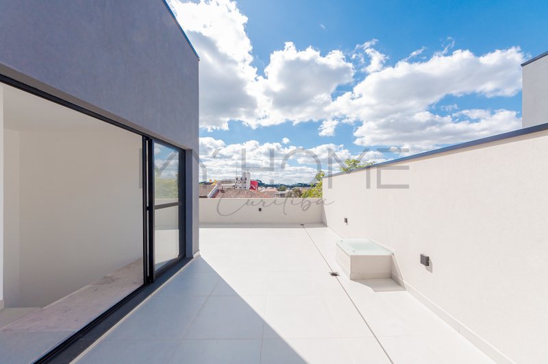 SOBRADO À VENDA EM SANTA FELICIDADE - 3 QUARTOS - COM TERRAÇO - IMÓVEL NOVO Rua Edson Campos Matesich Curitiba - 