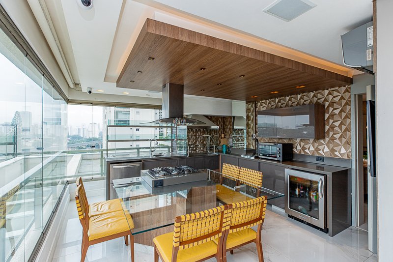 Apartamento 485m² no Campo Belo 3 suítes 5 vagas Rua Zacarias de Gois São Paulo - 