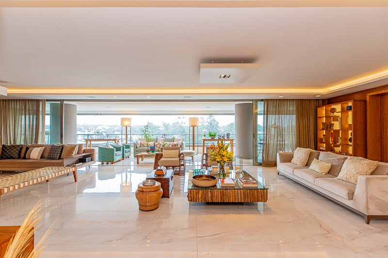 Apartamento 485m² no Campo Belo 3 suítes 5 vagas Rua Zacarias de Gois São Paulo - 