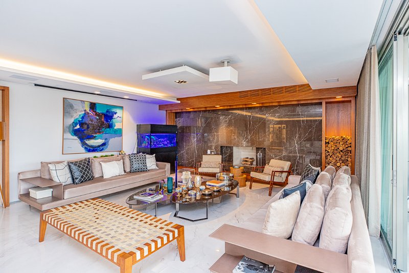 Apartamento 485m² no Campo Belo 3 suítes 5 vagas Rua Zacarias de Gois São Paulo - 