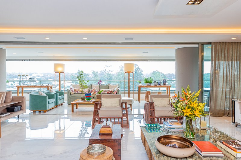 Apartamento 485m² no Campo Belo 3 suítes 5 vagas Rua Zacarias de Gois São Paulo - 
