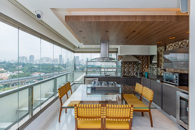 Apartamento 485m² no Campo Belo 3 suítes 5 vagas Rua Zacarias de Gois São Paulo - 