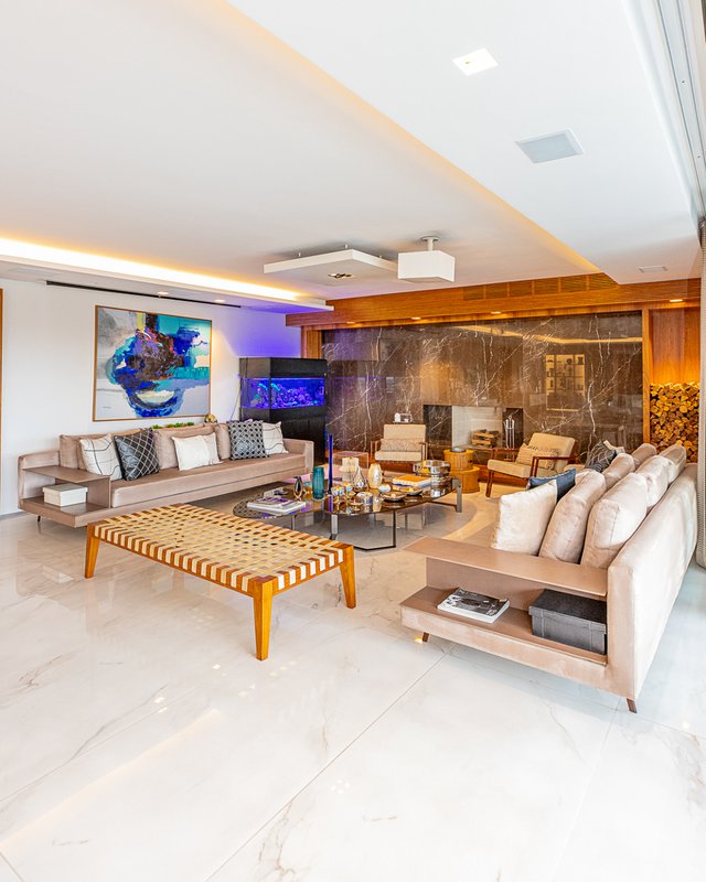 Apartamento 485m² no Campo Belo 3 suítes 5 vagas Rua Zacarias de Gois São Paulo - 