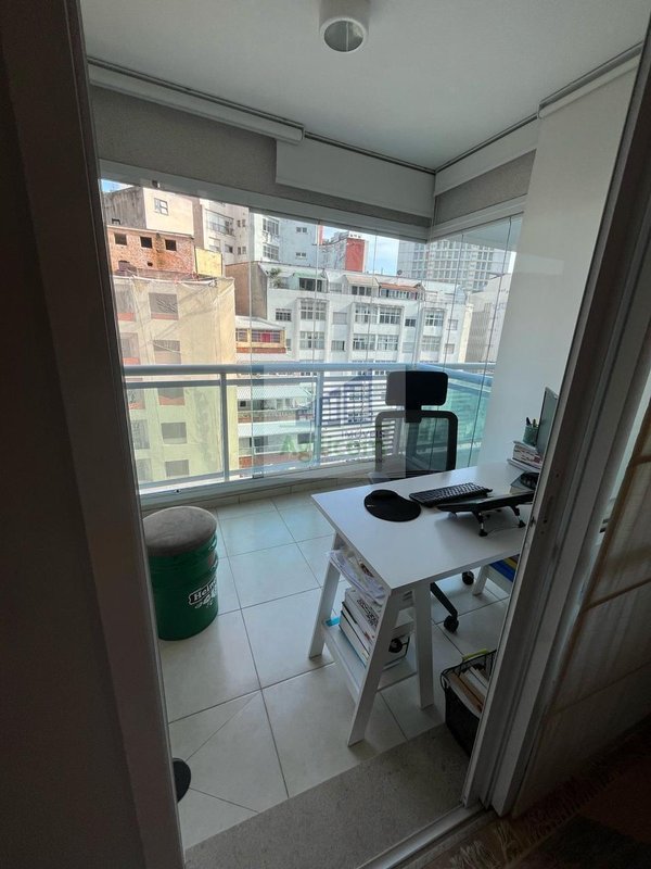 APARTAMENTO SEMI MOBILIADO PARA LOCAÇÃO COM 1 DORMITÓRI EM BELA VISTA Rua Major Quedinho São Paulo - 