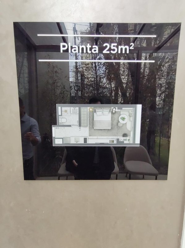 Studio 29m² em Moema Avenida Jamaris São Paulo - 
