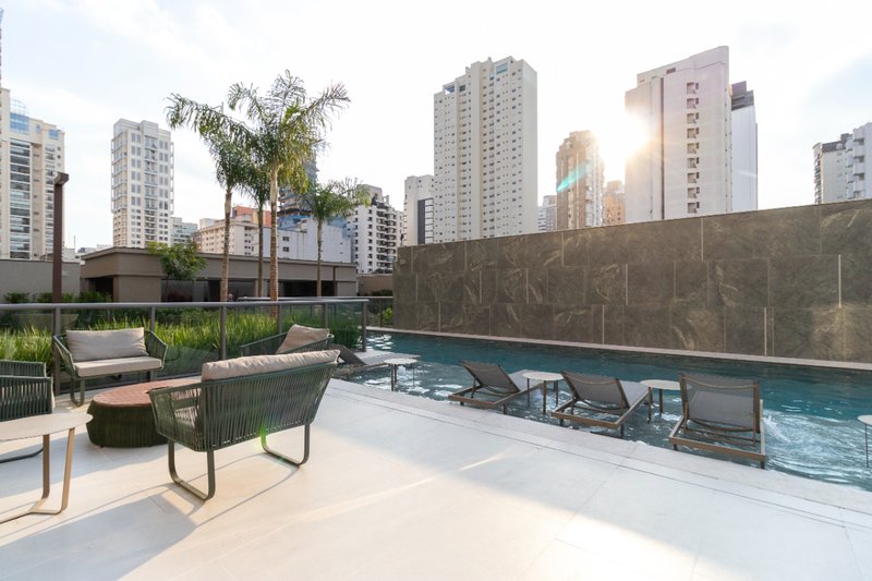Studio 29m² em Moema Avenida Jamaris São Paulo - 