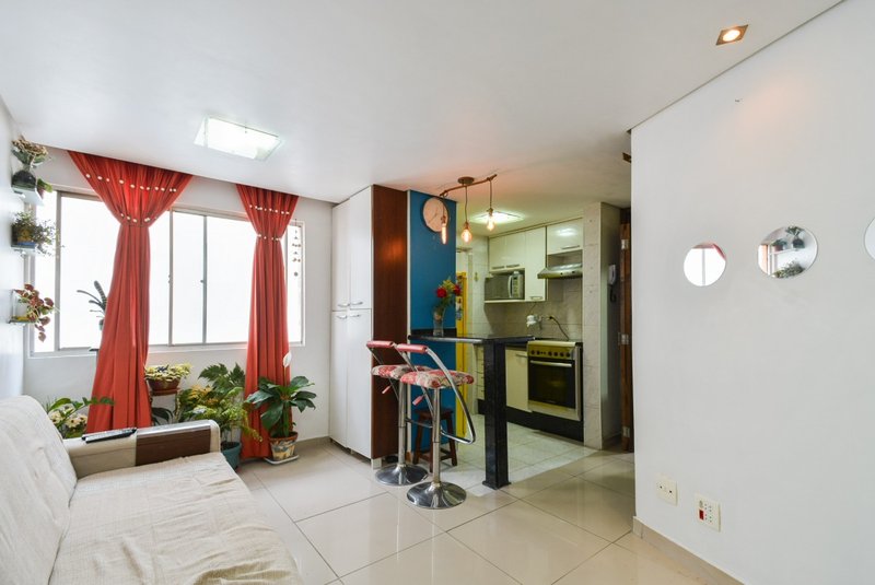 Apartamento 48m² no Campos Eliseos 1 dorm 1 vaga Alameda Eduardo Prado São Paulo - 