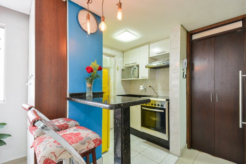 Apartamento 48m² no Campos Eliseos 1 dorm 1 vaga Alameda Eduardo Prado São Paulo - 