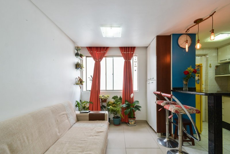 Apartamento 48m² no Campos Eliseos 1 dorm 1 vaga Alameda Eduardo Prado São Paulo - 