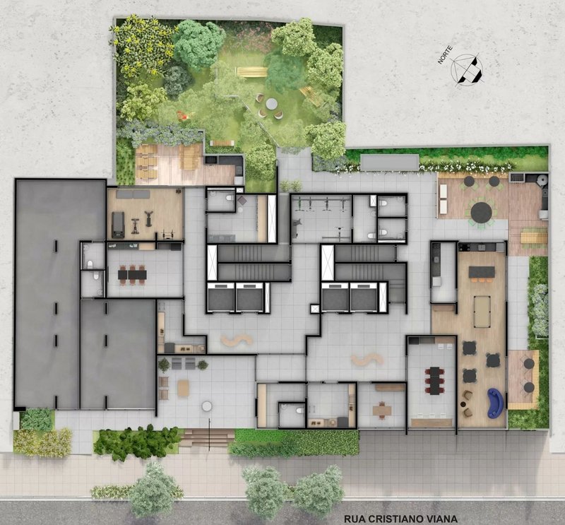 Studio 33m² em Cerqueira César Rua Cristiano Viana São Paulo - 