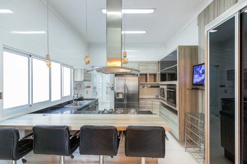 Casa 440m² no City América 4 dorm 1 suíte 5 vagas Rua Sícano São Paulo - 