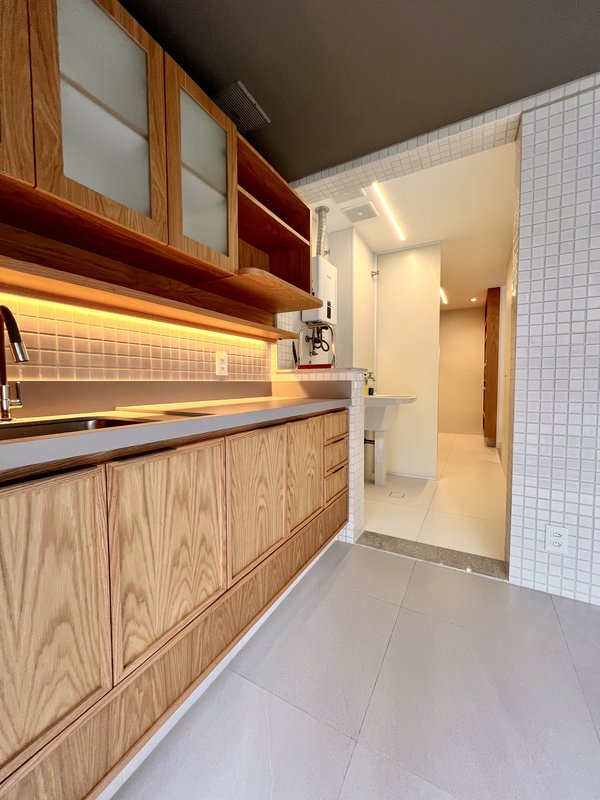 Apartamento novíssimo para locação no Posto 5 - Barra da Tijuca - Rio de Janeiro - 