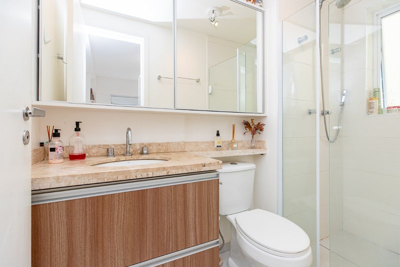 Apartamento 45m² na Bela Vista 1 dorm 1 suíte 1 vaga Rua Carlos Sampaio São Paulo - 