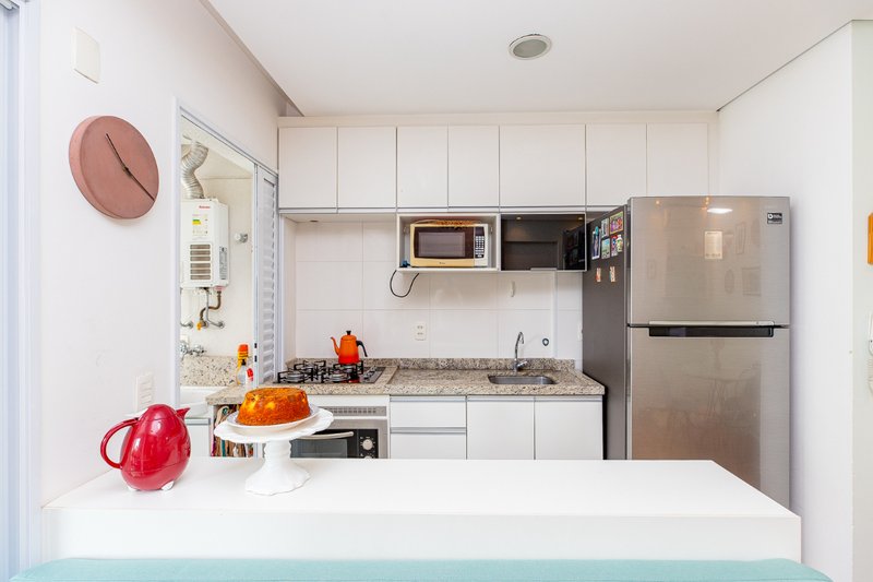 Apartamento 45m² na Bela Vista 1 dorm 1 suíte 1 vaga Rua Carlos Sampaio São Paulo - 