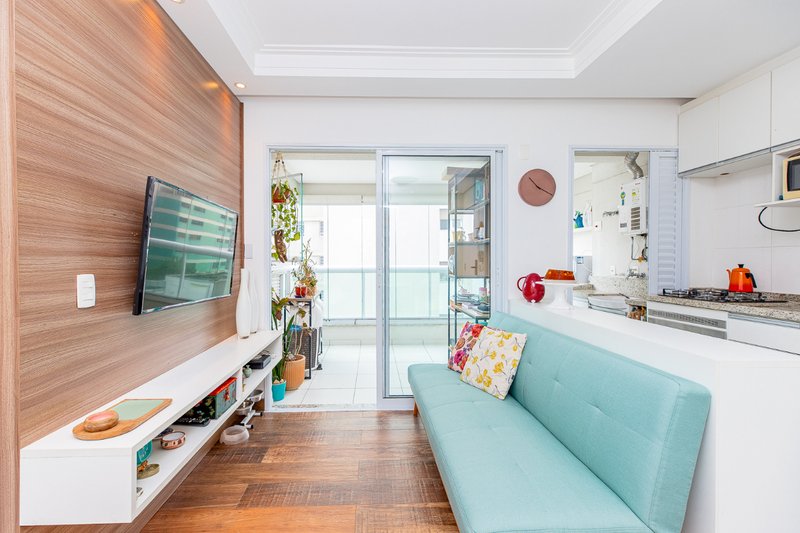 Apartamento 45m² na Bela Vista 1 dorm 1 suíte 1 vaga Rua Carlos Sampaio São Paulo - 