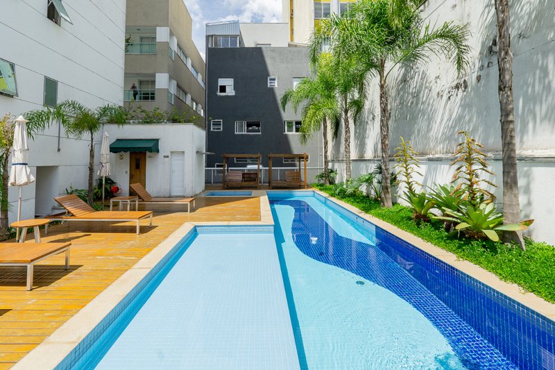Apartamento 45m² na Bela Vista 1 dorm 1 suíte 1 vaga Rua Carlos Sampaio São Paulo - 