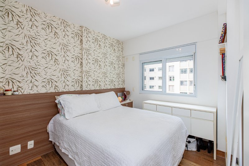 Apartamento 45m² na Bela Vista 1 dorm 1 suíte 1 vaga Rua Carlos Sampaio São Paulo - 