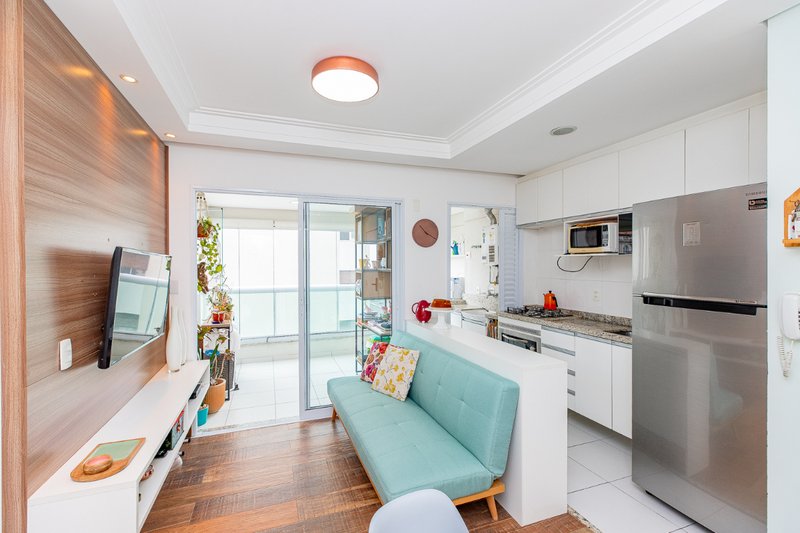 Apartamento 45m² na Bela Vista 1 dorm 1 suíte 1 vaga Rua Carlos Sampaio São Paulo - 
