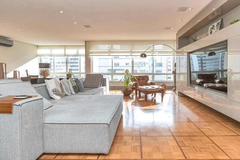 Apartamento 220m² em Higienópolis 3 dorm 2 suítes 1 vaga Rua Maranhão São Paulo - 