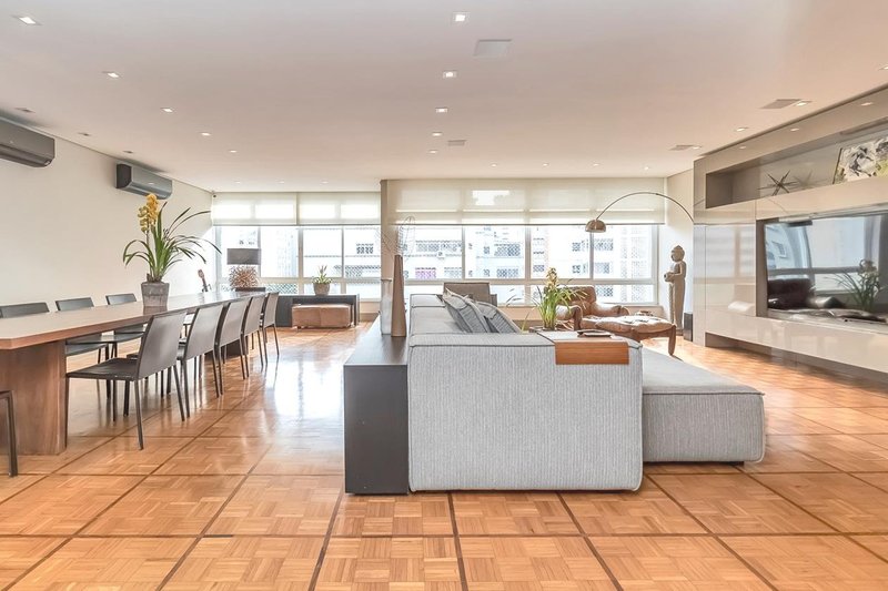 Apartamento 220m² em Higienópolis 3 dorm 2 suítes 1 vaga Rua Maranhão São Paulo - 