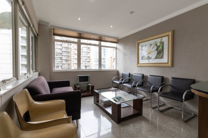 Conjunto Comercial 103m² na Vila Nova Conceição Rua Afonso Braz São Paulo - 
