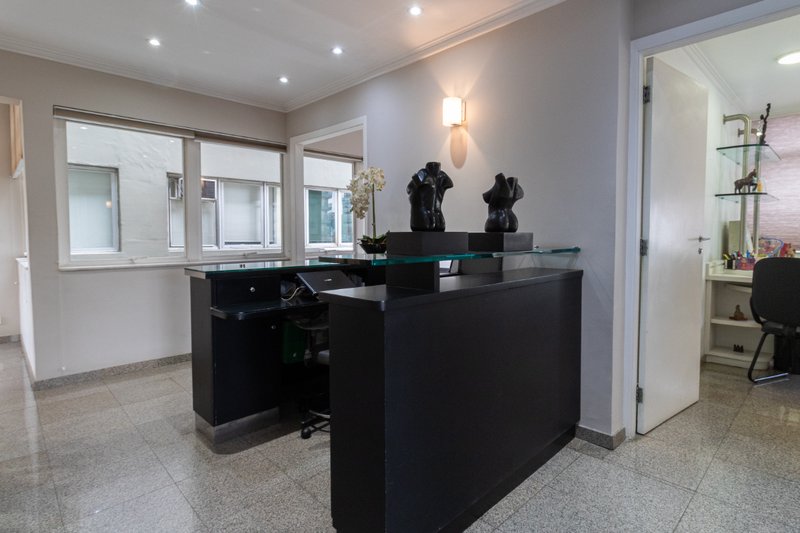 Conjunto Comercial 103m² na Vila Nova Conceição Rua Afonso Braz São Paulo - 