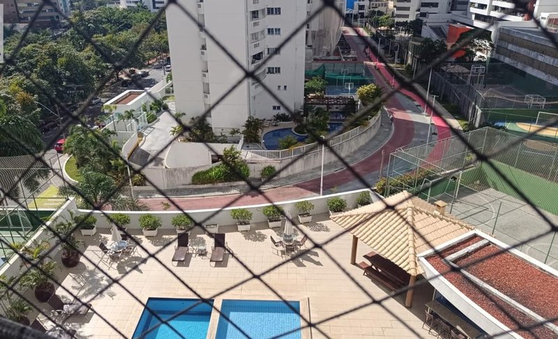 APARTAMENTO 3 QUARTOS SUÍTE CLOSET VARANDA 2 GARAGENS PISCINA ACADEMIA VENDA LOT. AQUARIUS Rua Clara Nunes Salvador - 