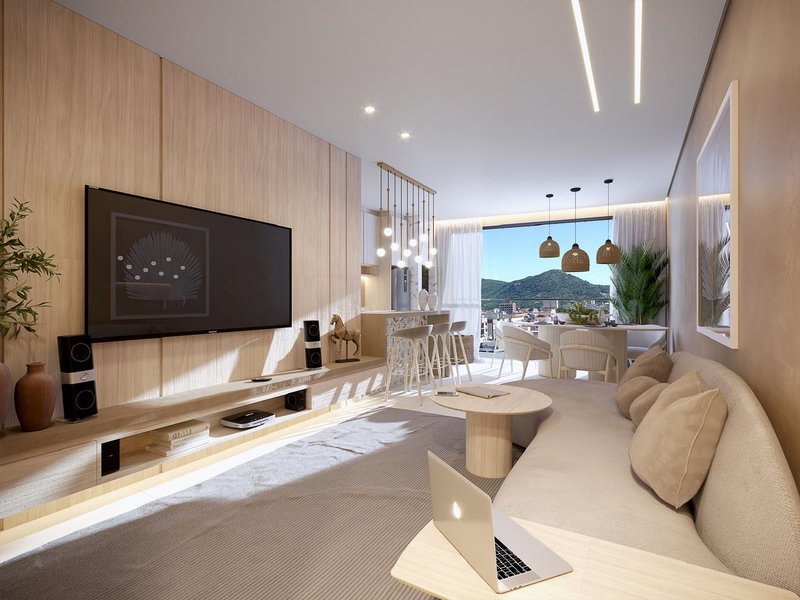 APARTAMENTO COM 2 SUÍTES NA PRAIA DO CANTO GRANDE - Bombinhas - 