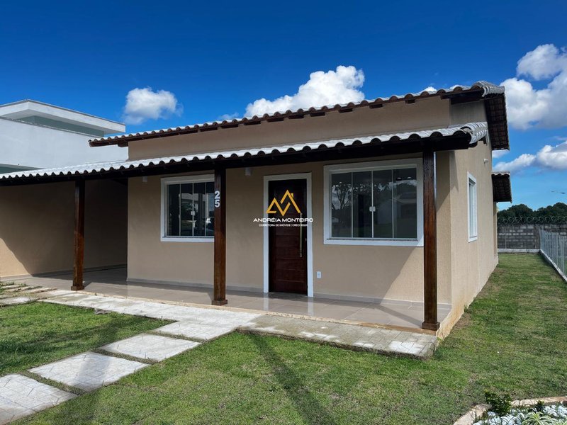 Casa com 3 dormitórios á venda, 110m² por R$ 480.000- Cond. Vivere São José de Imbassaí Rua João Da Cunha Abreu Maricá - 