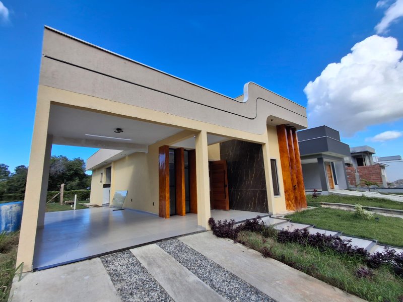Casa com 3 dormitórios á venda, 116m² por R$ 590.000 - Cond. Vivere São José de Imbassaí Rua João Da Cunha Abreu Maricá - 