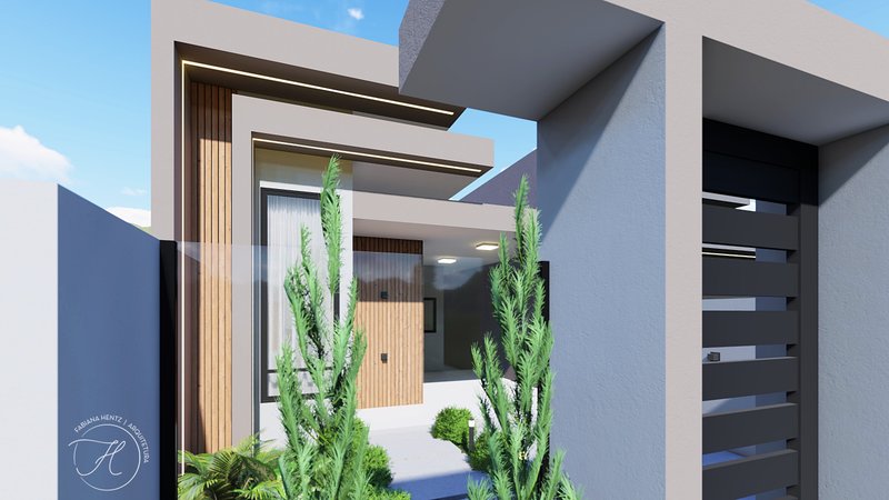 CASA COM 1 SUÍTE MAIS 2 DORMITÓRIOS - Brusque - 