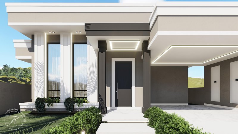 CASA DE ALTO PADRÃO COM 1 SUÍTE MAIS 2 DORMITÓRIOS - Guabiruba - 
