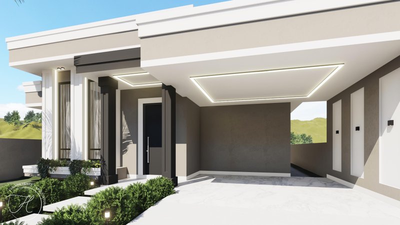 CASA DE ALTO PADRÃO COM 1 SUÍTE MAIS 2 DORMITÓRIOS - Guabiruba - 