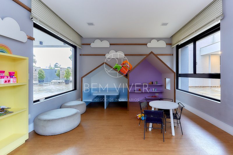 Apartamento cond Clube Ecoville, 105m², 03 quartos, área externa, piscina aquecida Rua Monsenhor Ivo Zanlorenzi Curitiba - 