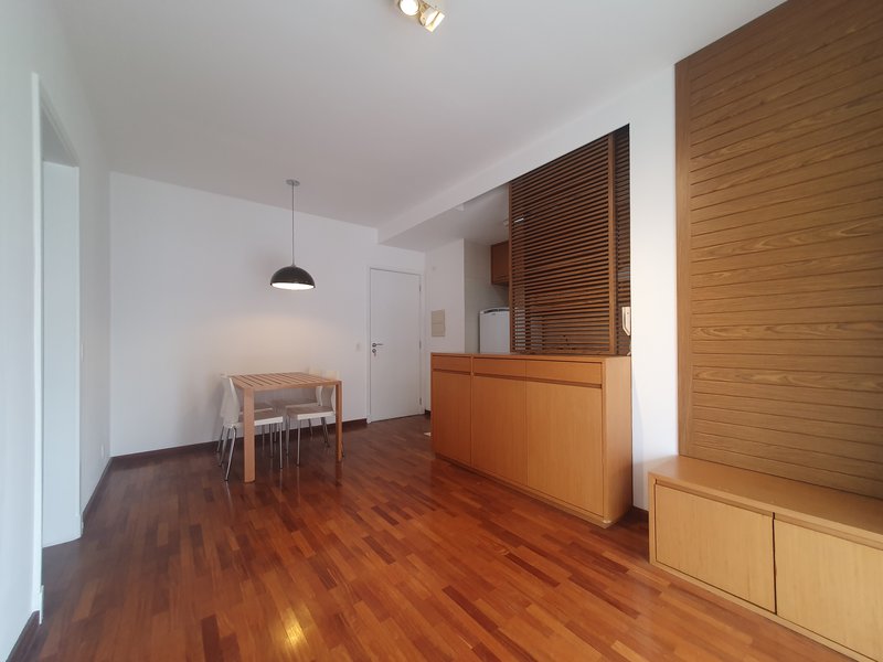 Apartamento 47m² no Brooklin 1 dorm 1 suíte 1 vaga Rua Sansão Alves dos Santos São Paulo - 