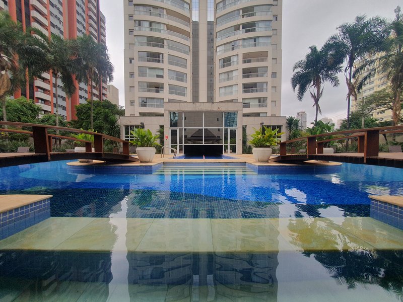 Apartamento 47m² no Brooklin 1 dorm 1 suíte 1 vaga Rua Sansão Alves dos Santos São Paulo - 