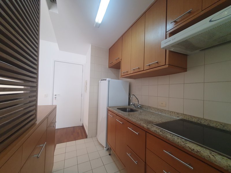 Apartamento 47m² no Brooklin 1 dorm 1 suíte 1 vaga Rua Sansão Alves dos Santos São Paulo - 