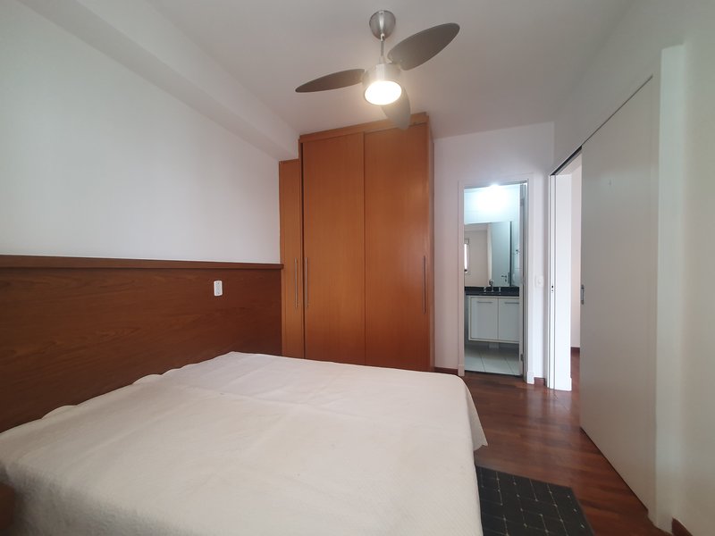 Apartamento 47m² no Brooklin 1 dorm 1 suíte 1 vaga Rua Sansão Alves dos Santos São Paulo - 
