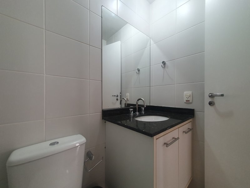 Apartamento 47m² no Brooklin 1 dorm 1 suíte 1 vaga Rua Sansão Alves dos Santos São Paulo - 