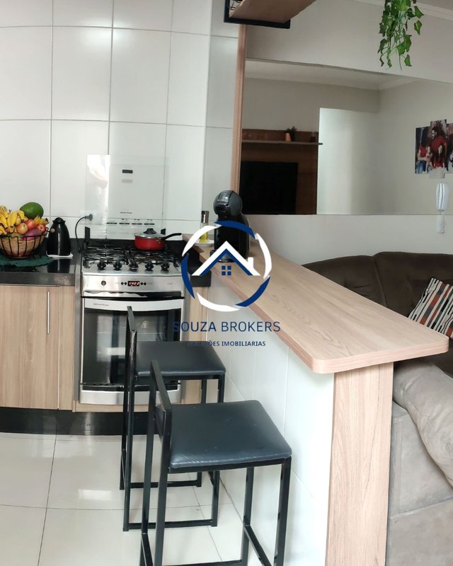 Excelente apartamento de 55m² na Vila Aquilino em Santo André - Santo André - 