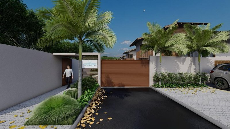 Casa no Condomínio Praia Mar Estrada da Balsa Porto Seguro - 