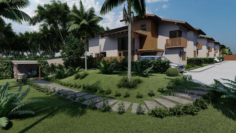 Casa no Condomínio Praia Mar Estrada da Balsa Porto Seguro - 