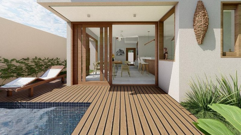 Casa no Condomínio Praia Mar Estrada da Balsa Porto Seguro - 
